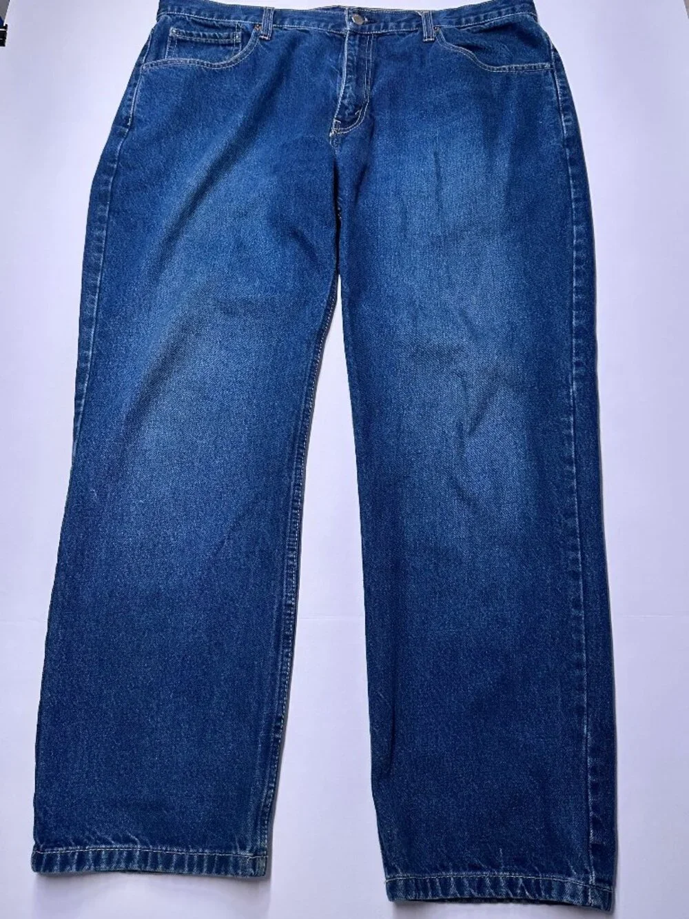 Vintage Levi 40X30 Mens Straight Leg Jeans Med Wash